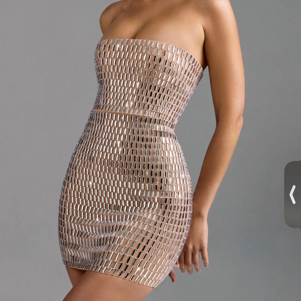 Oh Polly Embellished Dress